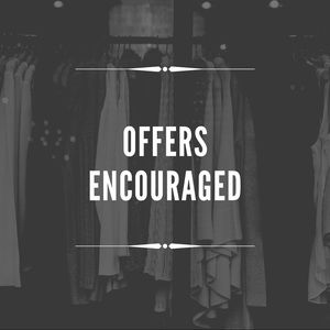 All offers accepted or countered!